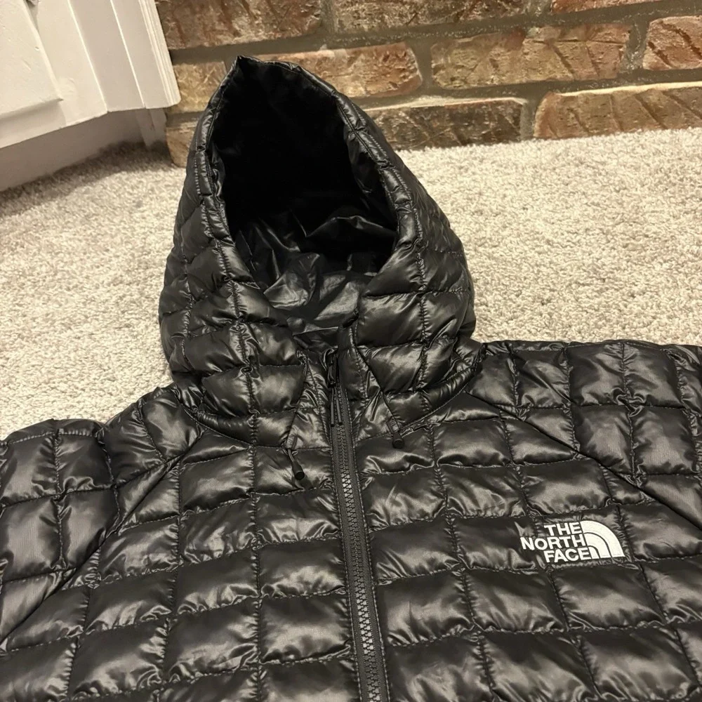 NEW The North Face Thermoball Hooded Jacket Black Men's Large L NFOA8D1N $250